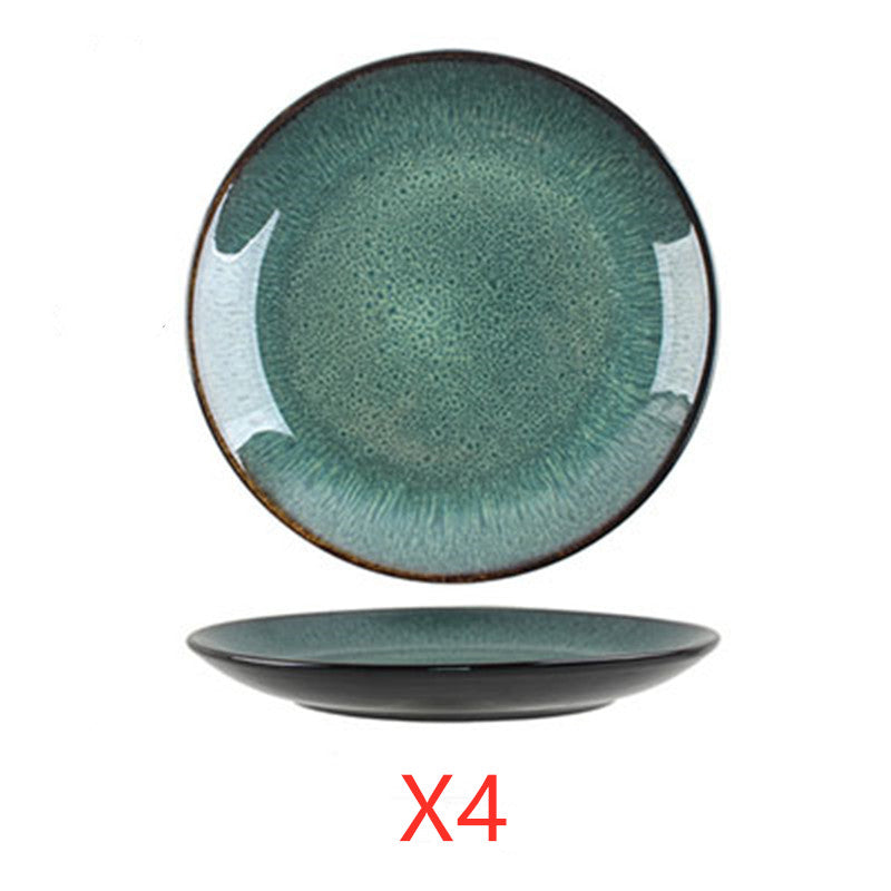 European-style flat plate - Retro bowls and plates