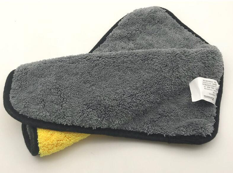 Two-color Double-sided Car Dual-use Cleaning Car Wash Towel