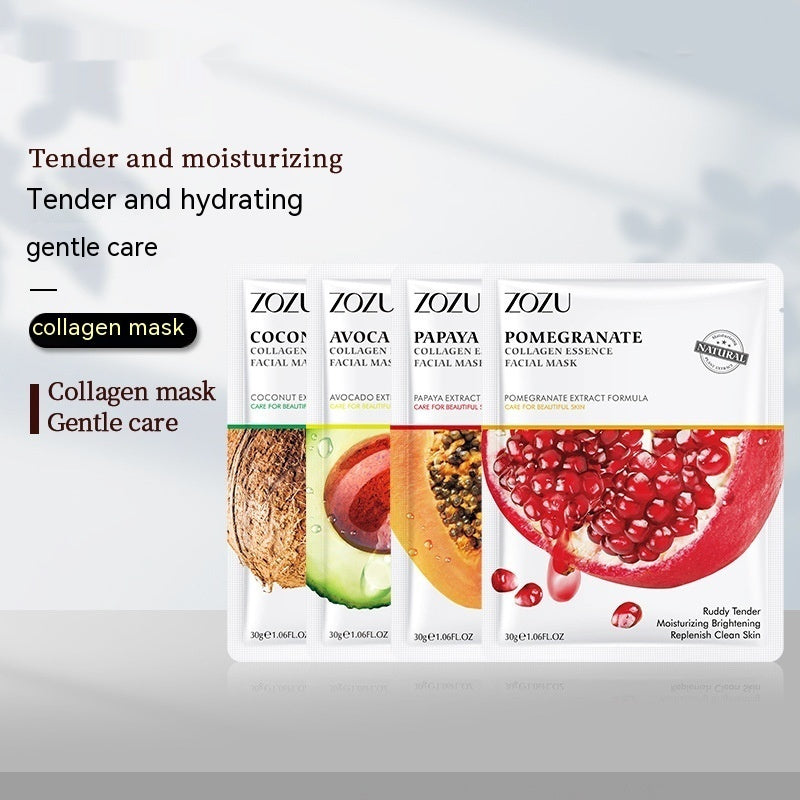 Fruit Flavor Facial Mask - Hydrating Moisturizing And Nourishing Skin Care Products