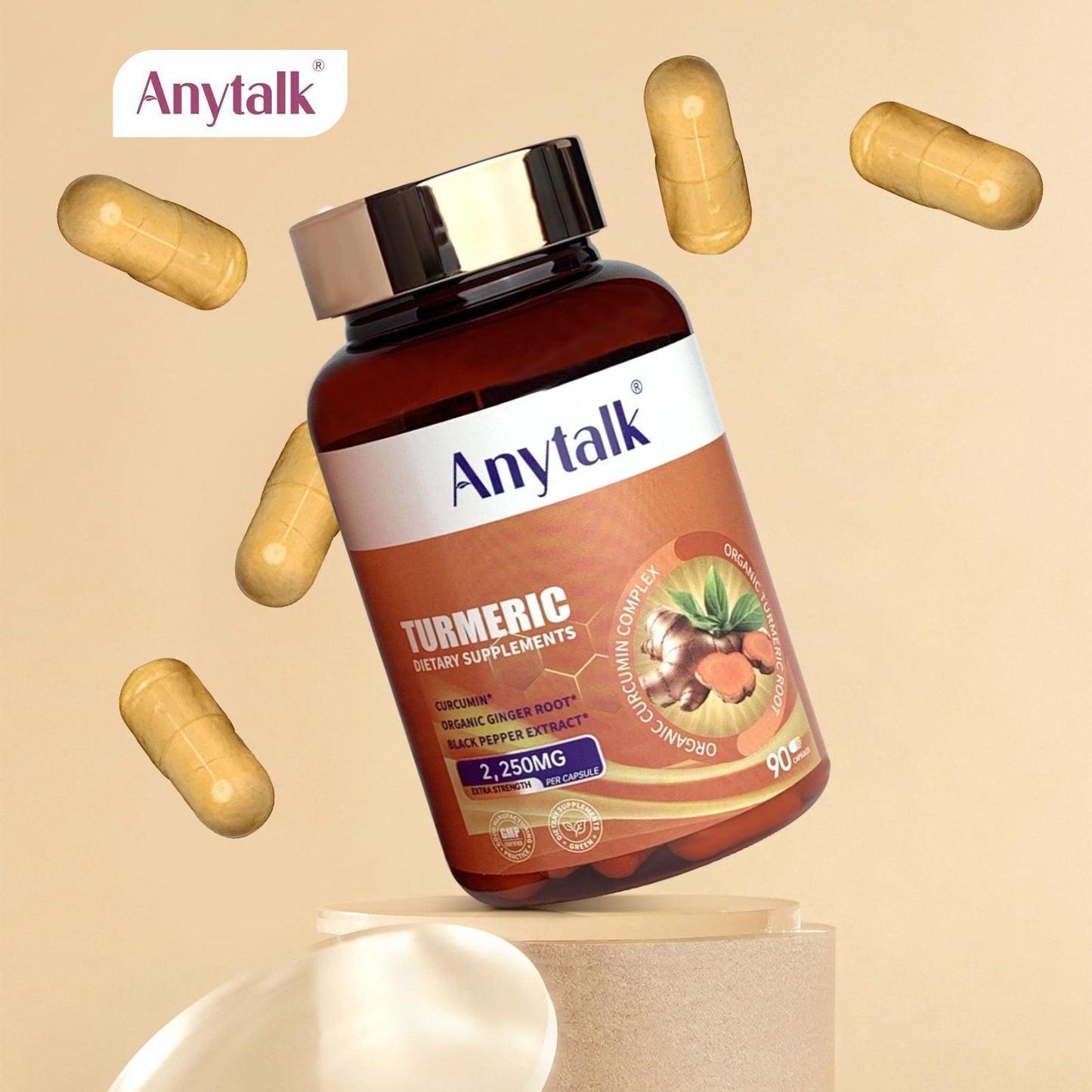 Turmeric Curcumin Vegetarian Capsules