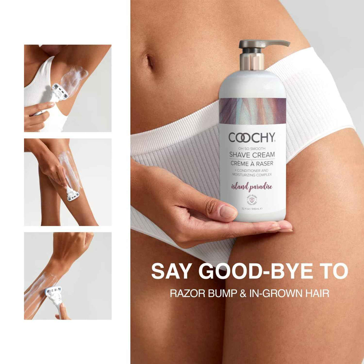 Coochy Shave Cream-Au Natural 32oz