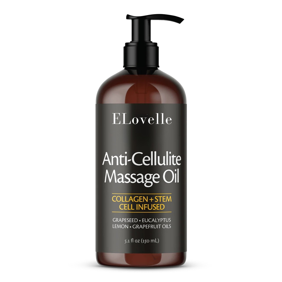 Anti-Cellulite Massage Oil for Firming and Smoothing Body Care