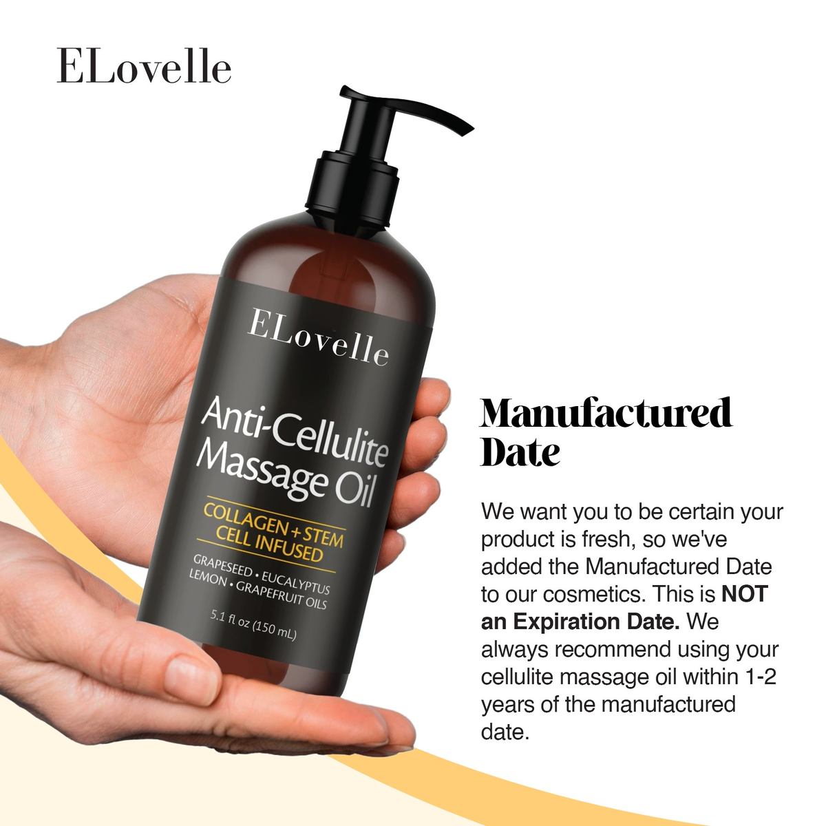 Anti-Cellulite Massage Oil for Firming and Smoothing Body Care