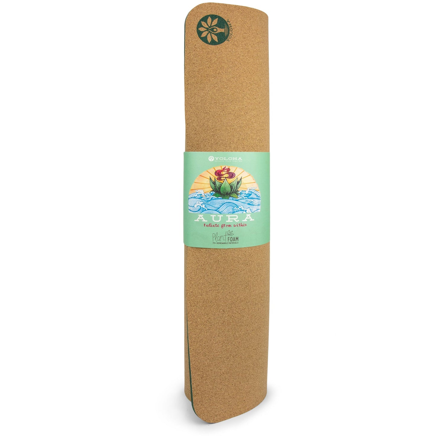 Float On Aura Cork Yoga Mat - Eco-Friendly and Stylish Cork Yoga Mat for Ultimate Comfort