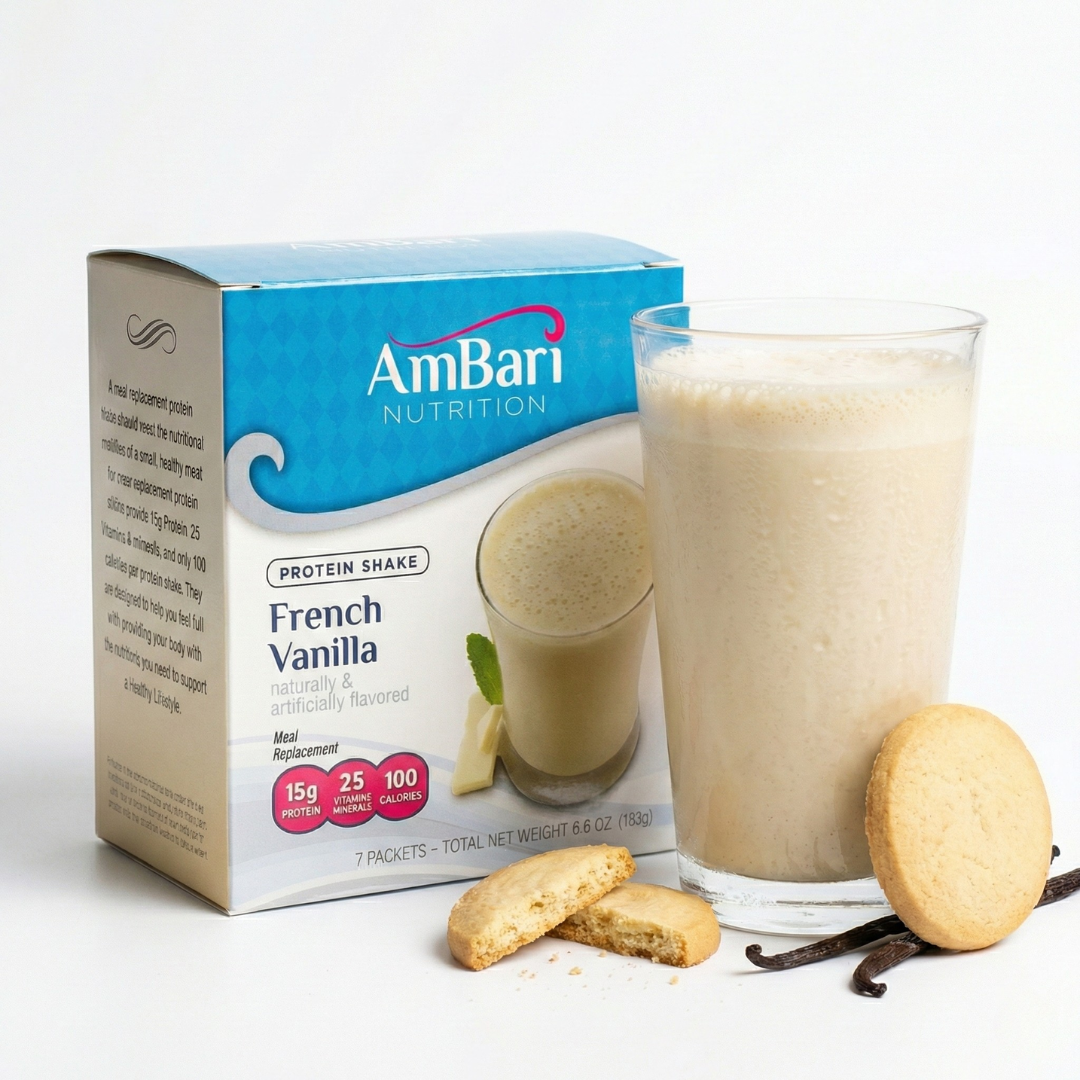 Ambari French Vanilla Shake - Smooth Vanilla Nutrition Shake