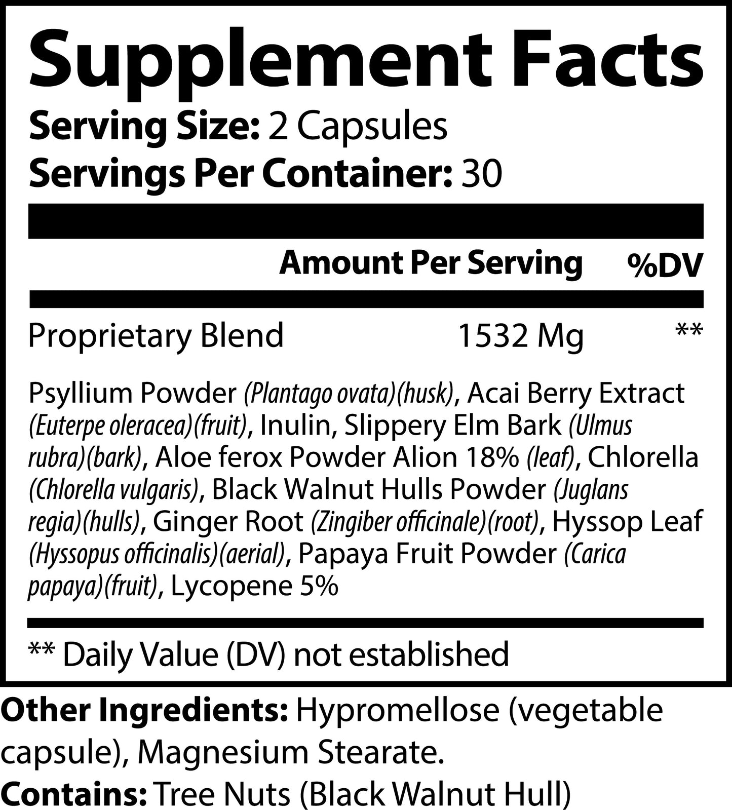 Max Detox Acai Berry Cleanse - Powerful Antioxidant Support for Detoxification