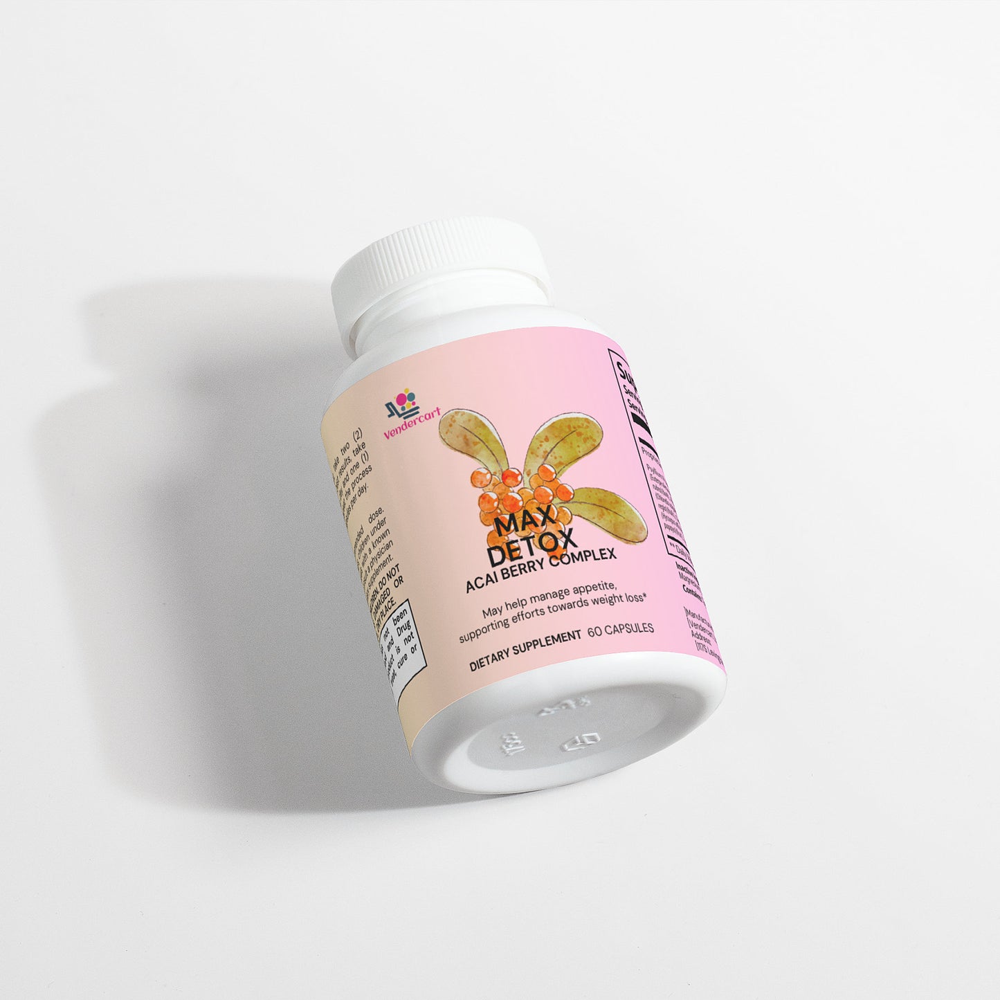 Max Detox Acai Berry Cleanse - Powerful Antioxidant Support for Detoxification