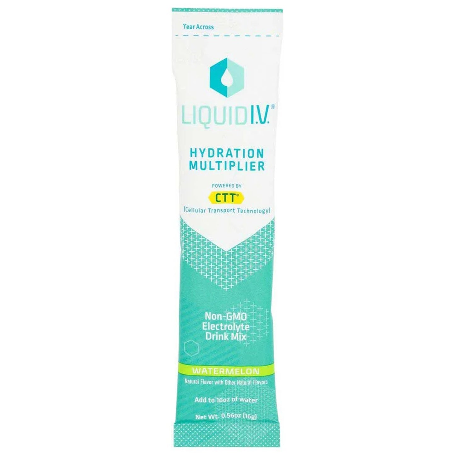 Oral Electrolyte Solution Liquid I.V.® Hydration Multiplier® Watermelon Flavor 0.56 oz. Electrolyte