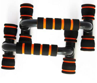 H-Shaped Push-Up Stand for Effective Chest Training with Sponge Grip ABS Bars