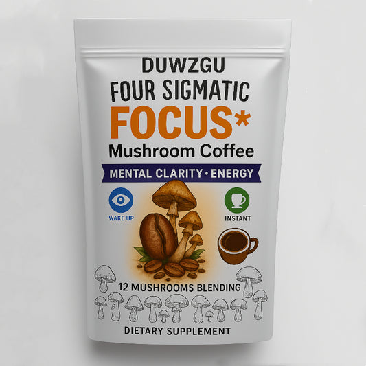 DUWZGU Mushroom Coffee Blend - Natural Energy & Focus Boost