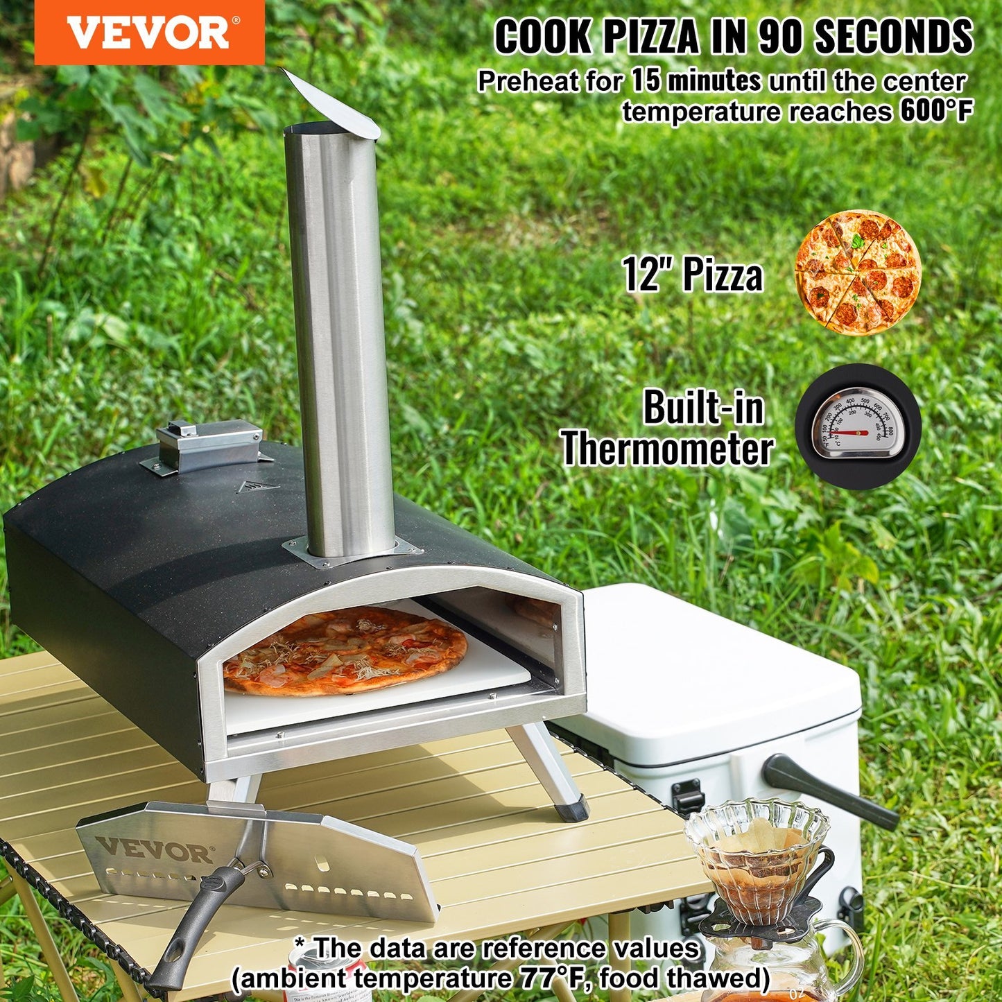 VEVOR 12 Outdoor Pizza Oven