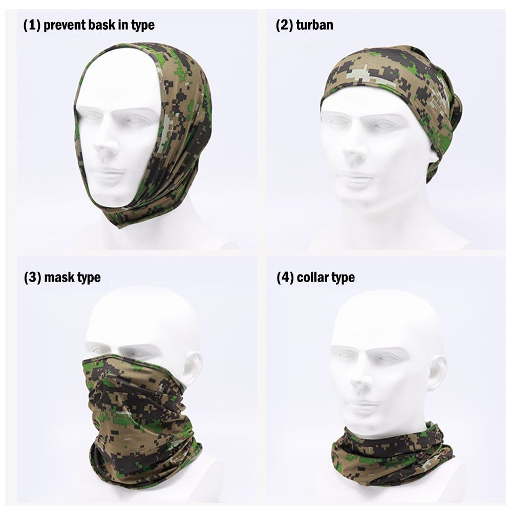 Outdoor Neck Gaiter Bandana - Cycling, Hiking & Camping Scarf