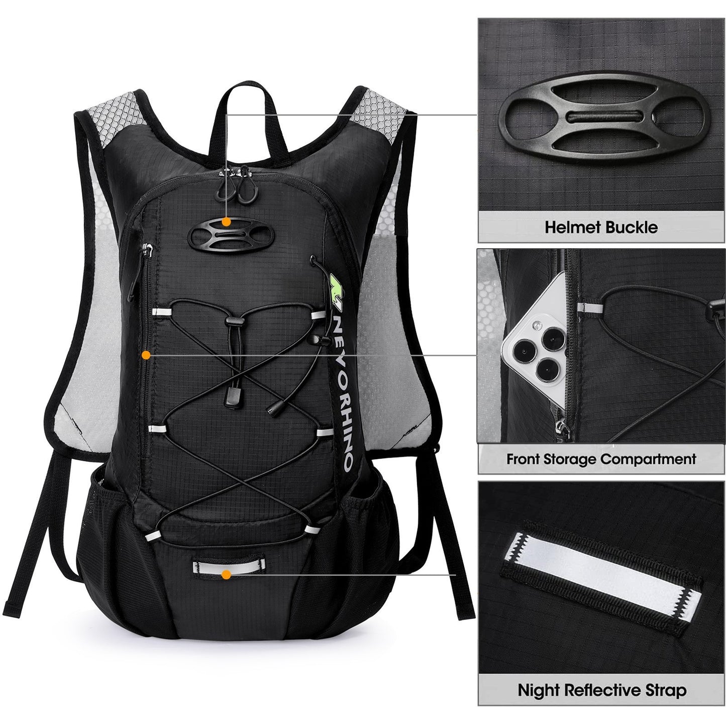 Ultra-Light Hiking Water Backpack - Outdoor Sports & Cycling Bag