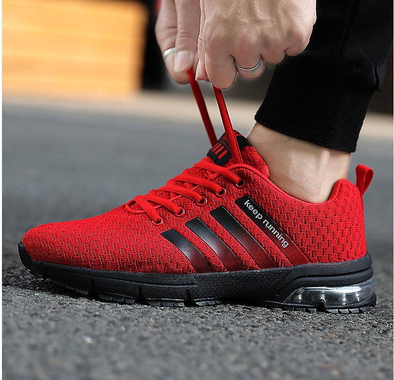 Breathable Mesh Outdoor Running Shoes for Men & Women - Fitness & Jogging Sneakers