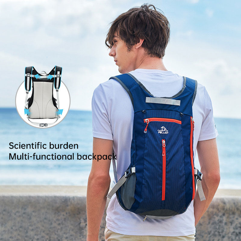 Pelliot Outdoor Travel Hiking & Cycling Backpack - Large Capacity Wear-Resistant Sports Bag