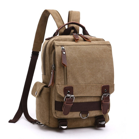 Canvas Backpack for Men & Women - Travel, Laptop & School Daypack