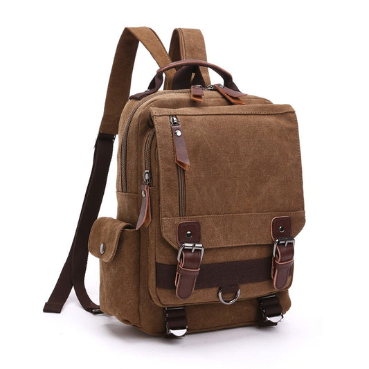 Canvas Backpack for Men & Women - Travel, Laptop & School Daypack