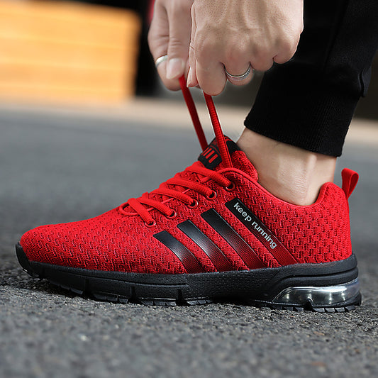 Breathable Mesh Outdoor Running Shoes for Men & Women - Fitness & Jogging Sneakers