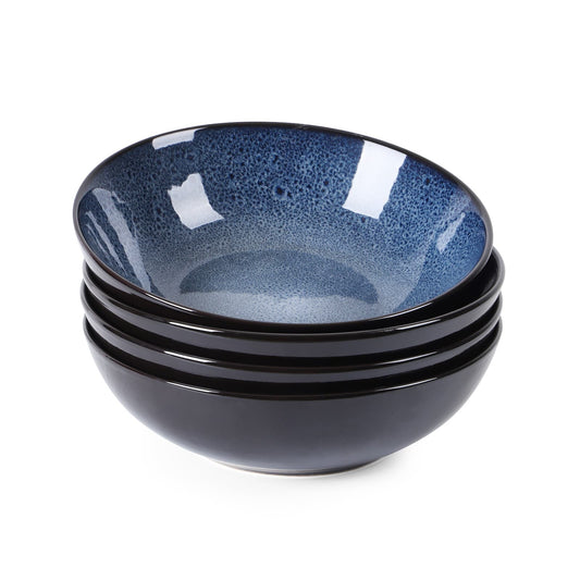 Creative Western Kiln Change Peacock Blue Bowl 30oz