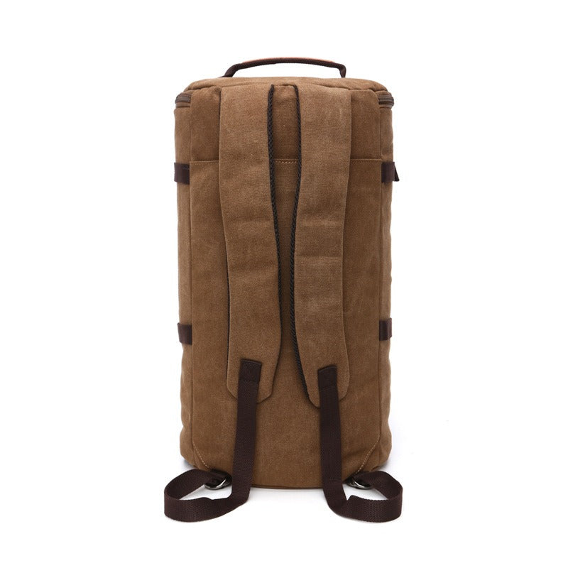 Men's Canvas Travel Backpack - Duffel, Hiking & Luggage Bag