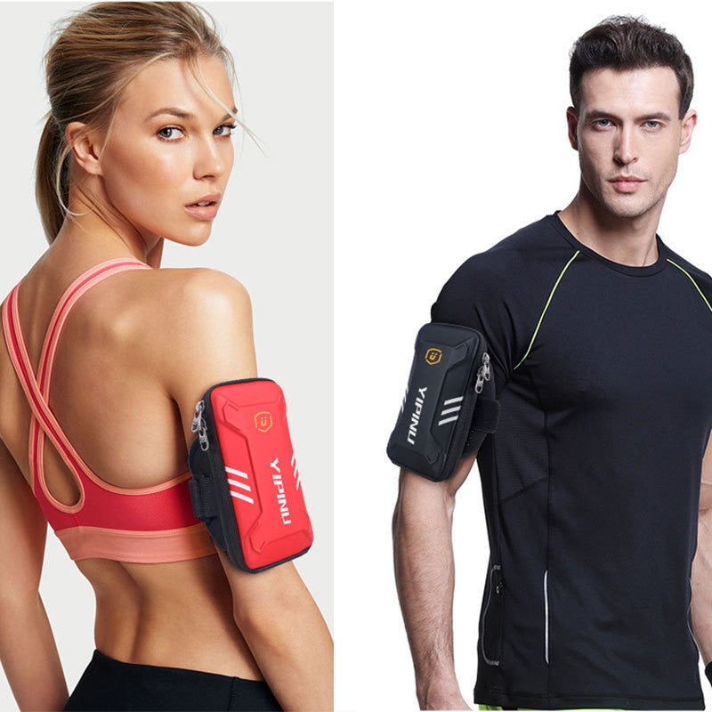 Outdoor Sports Running Bag Armband Case - Cell Phone & Wallet Fitness Pouch