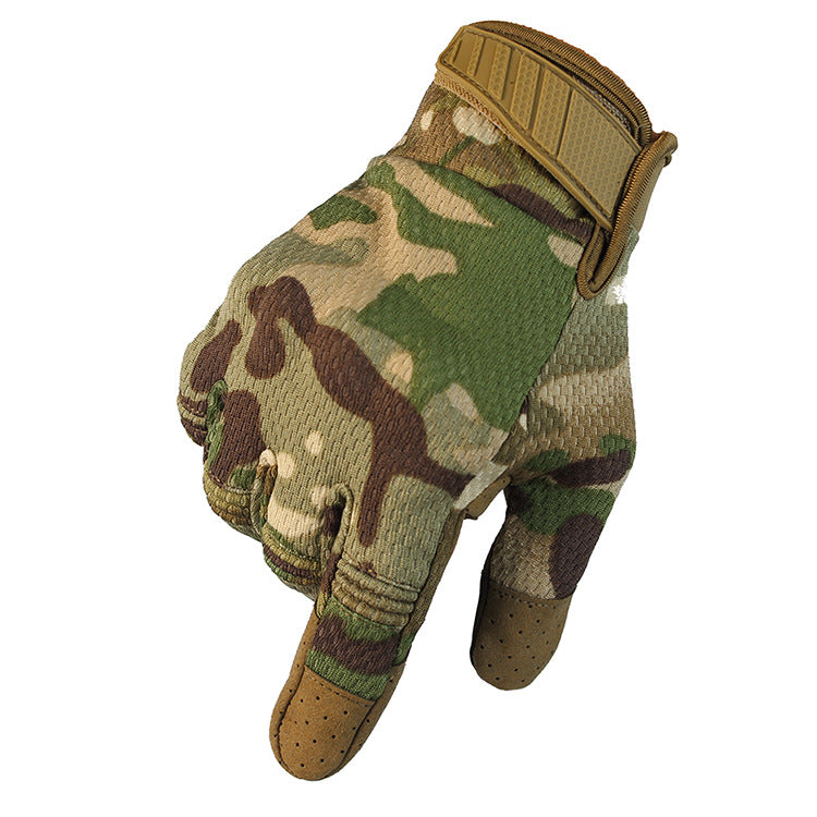 Men's Z906 Full-Finger Tactical Gloves - Outdoor Protective Training Gloves