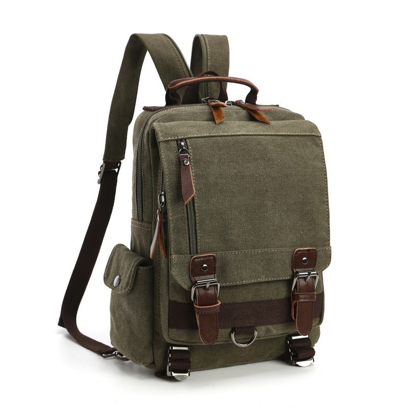 Canvas Backpack for Men & Women - Travel, Laptop & School Daypack