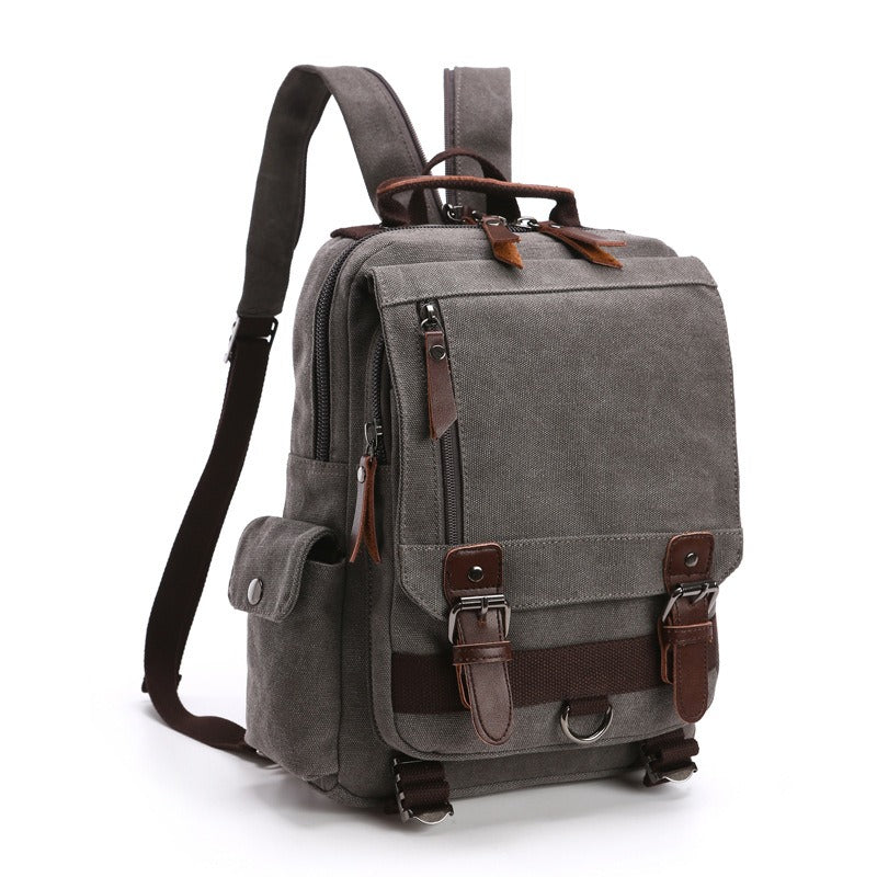 Canvas Backpack for Men & Women - Travel, Laptop & School Daypack