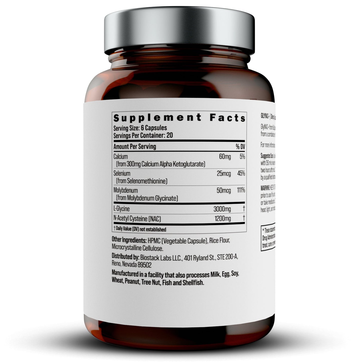 Bio Stack GlyNAC+ - Cellular Wellness & Healthy Aging Support