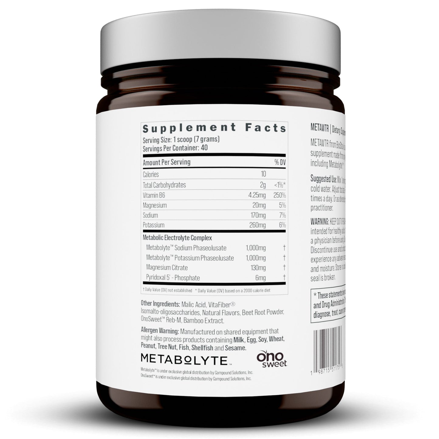 Bio Stack MetaWTR - Hydration & Daily Wellness Support