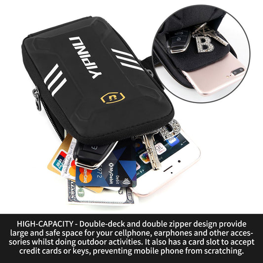 Outdoor Sports Running Bag Armband Case - Cell Phone & Wallet Fitness Pouch