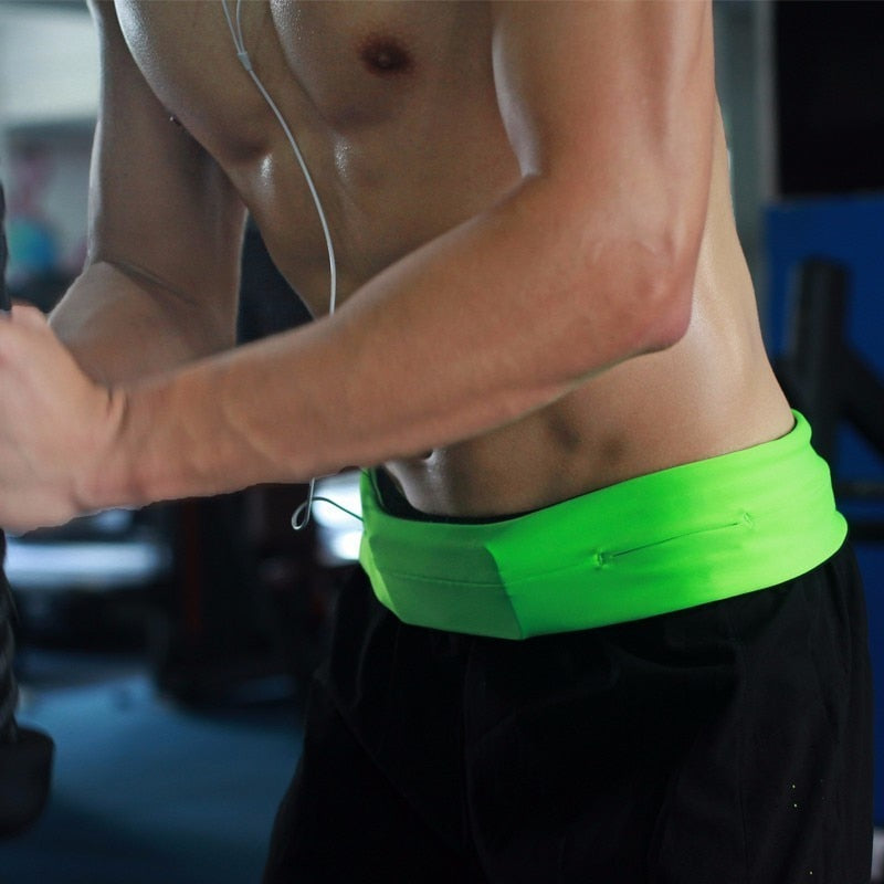 Professional Running Waist Bag - Unisex Sports Belt & Phone Waist Pack