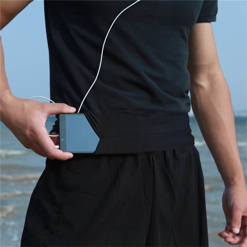 Professional Running Waist Bag - Unisex Sports Belt & Phone Waist Pack