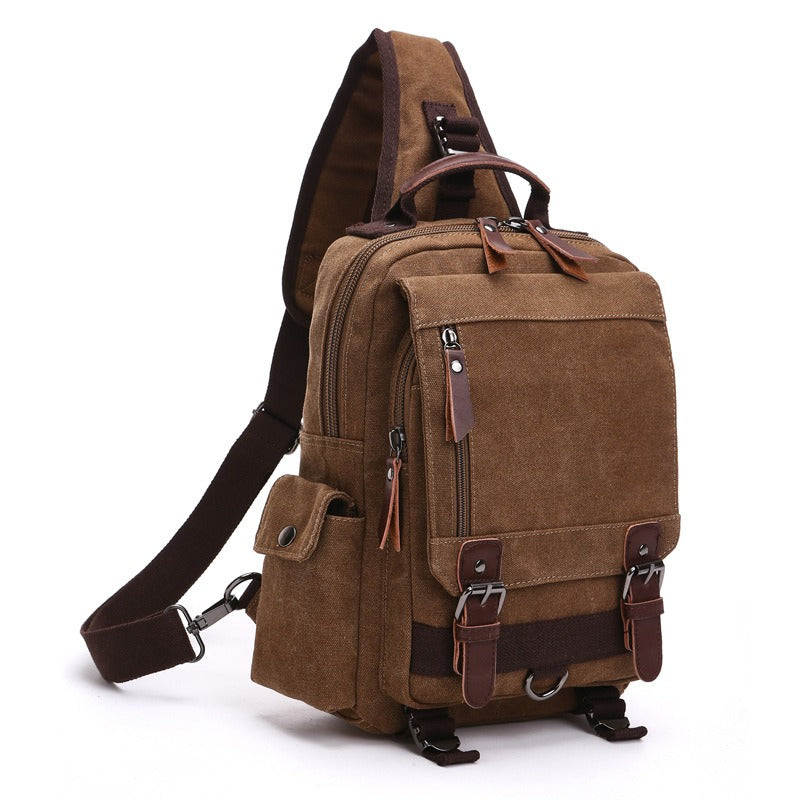 Canvas Backpack for Men & Women - Travel, Laptop & School Daypack