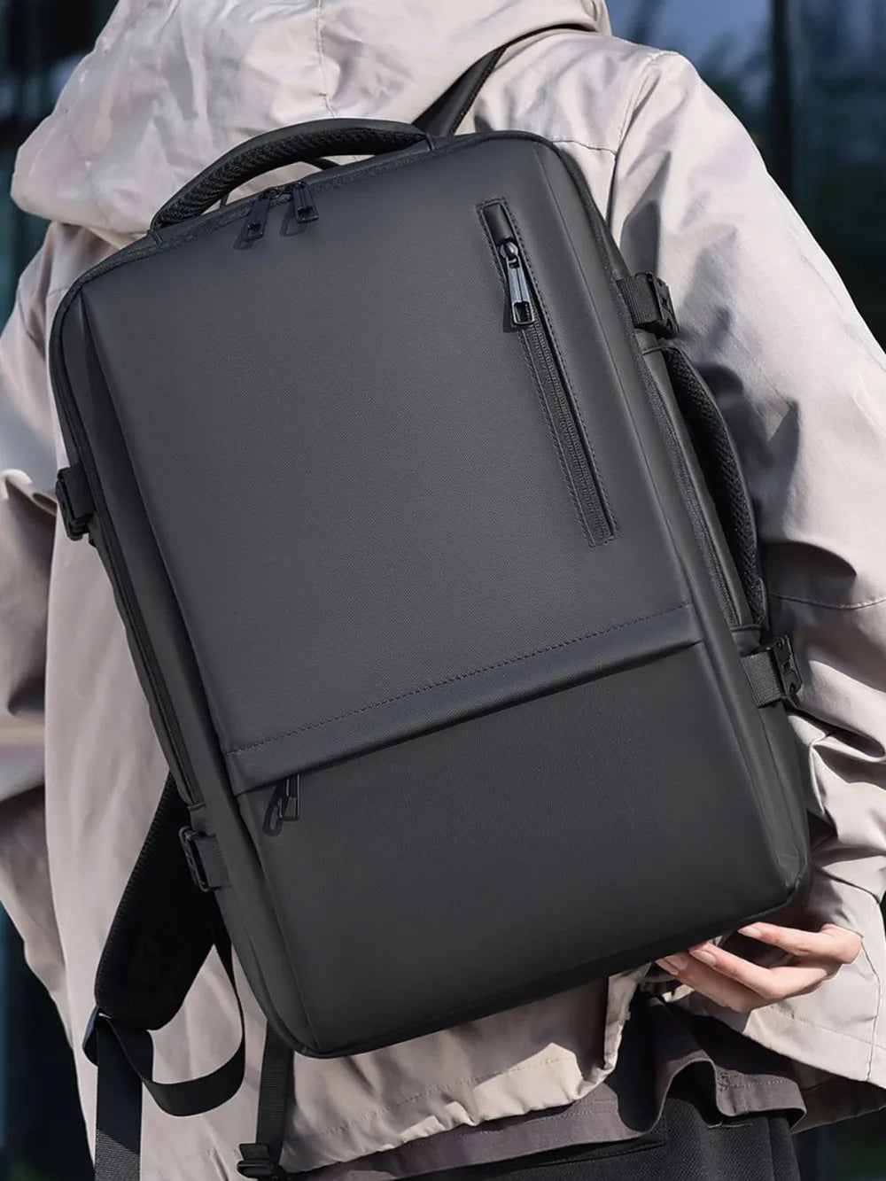 Multi-Pockets Adjustable Straps Backpack Bag - Versatile Travel & Outdoor Pack