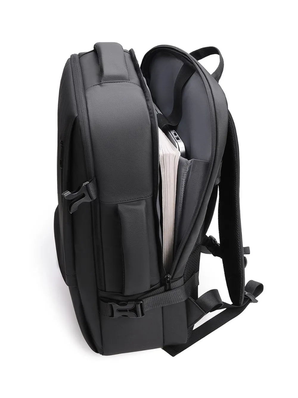Multi-Pockets Adjustable Straps Backpack Bag - Versatile Travel & Outdoor Pack