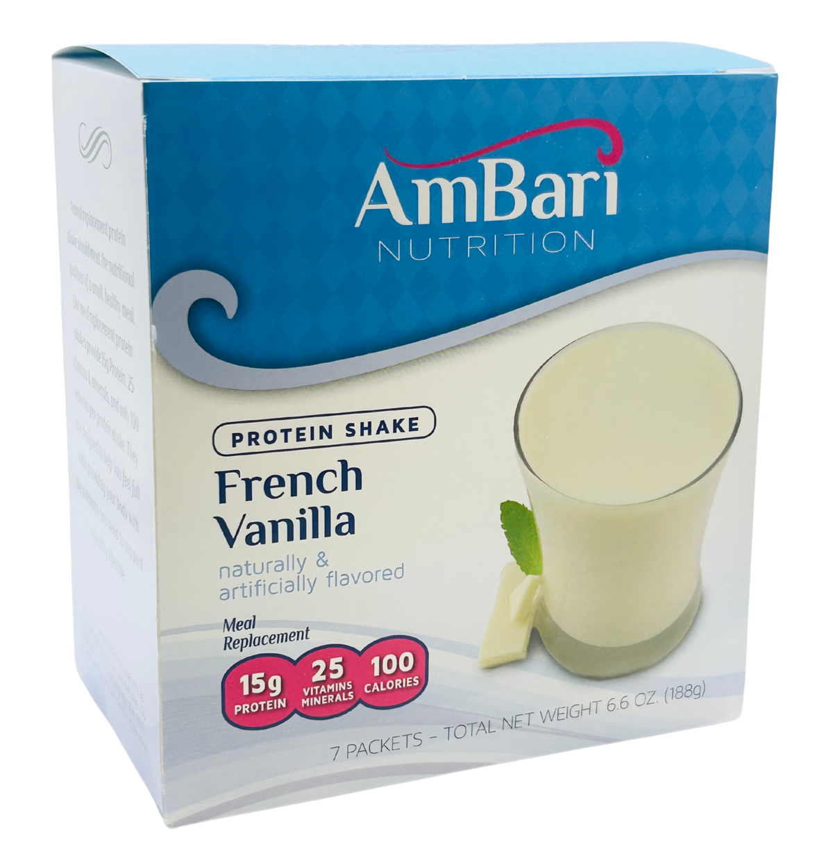 Ambari French Vanilla Shake - Smooth Vanilla Nutrition Shake