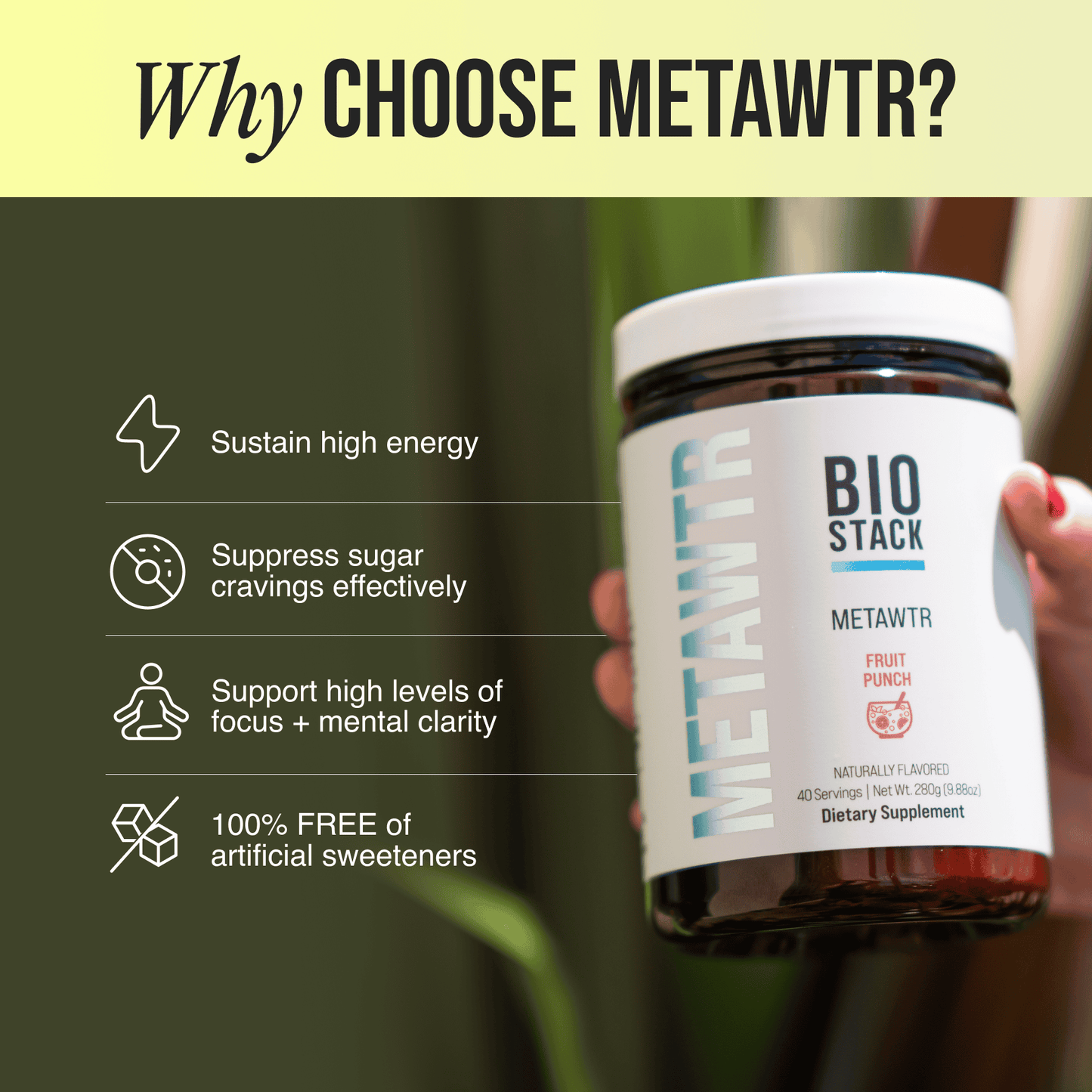 Bio Stack MetaWTR - Hydration & Daily Wellness Support