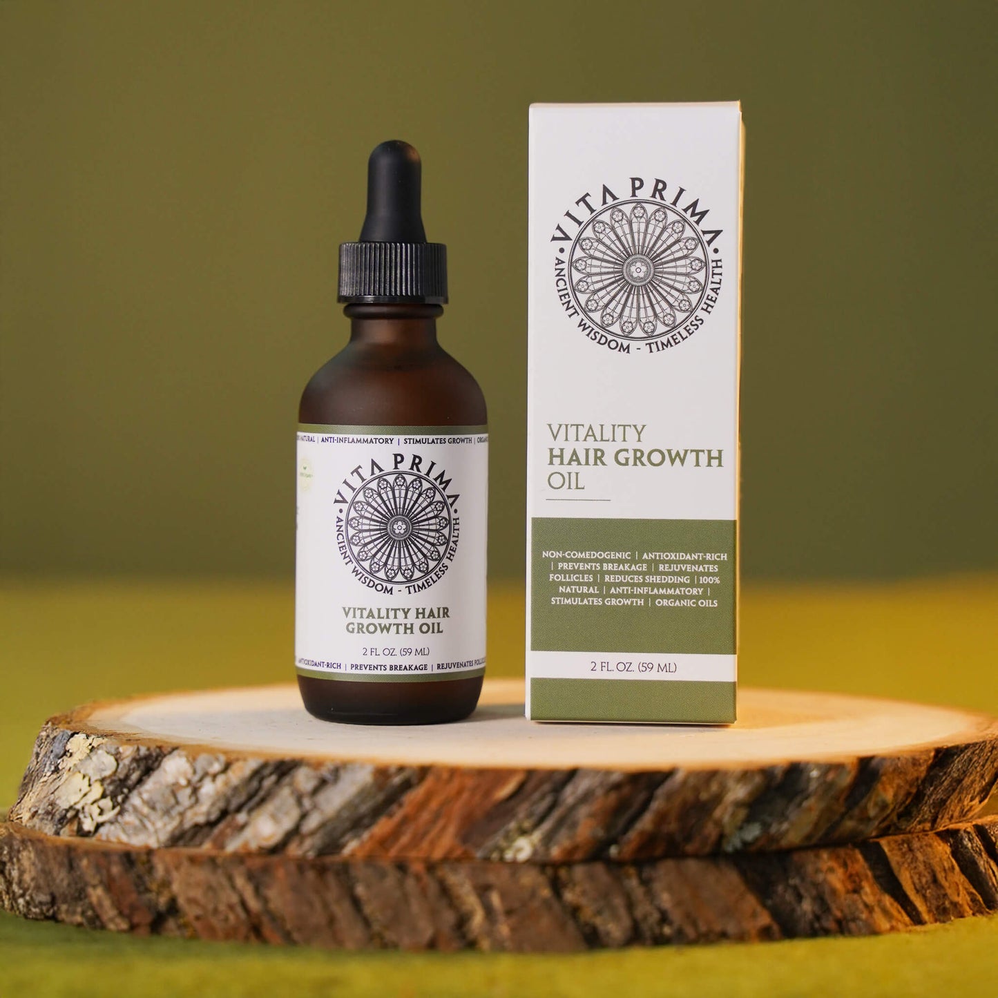 Vitality Hair Growth Oil - Nourishing Hair & Scalp Support