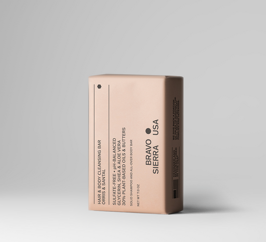 Bravo Sierra Hair Body Cleansing Bar | Sulfate-Free