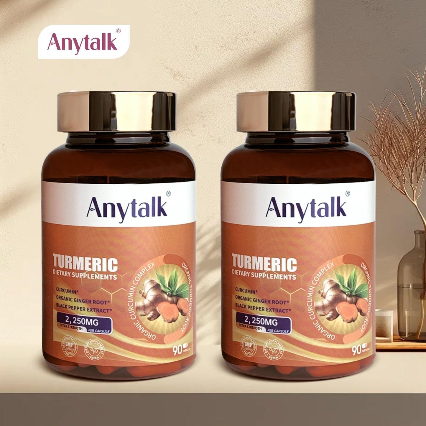 Turmeric Curcumin Vegetarian Capsules