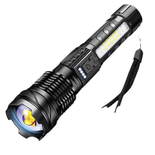 Ultra-Bright Flashlight - Multi-Function, Durable & Portable for Outdoor Use