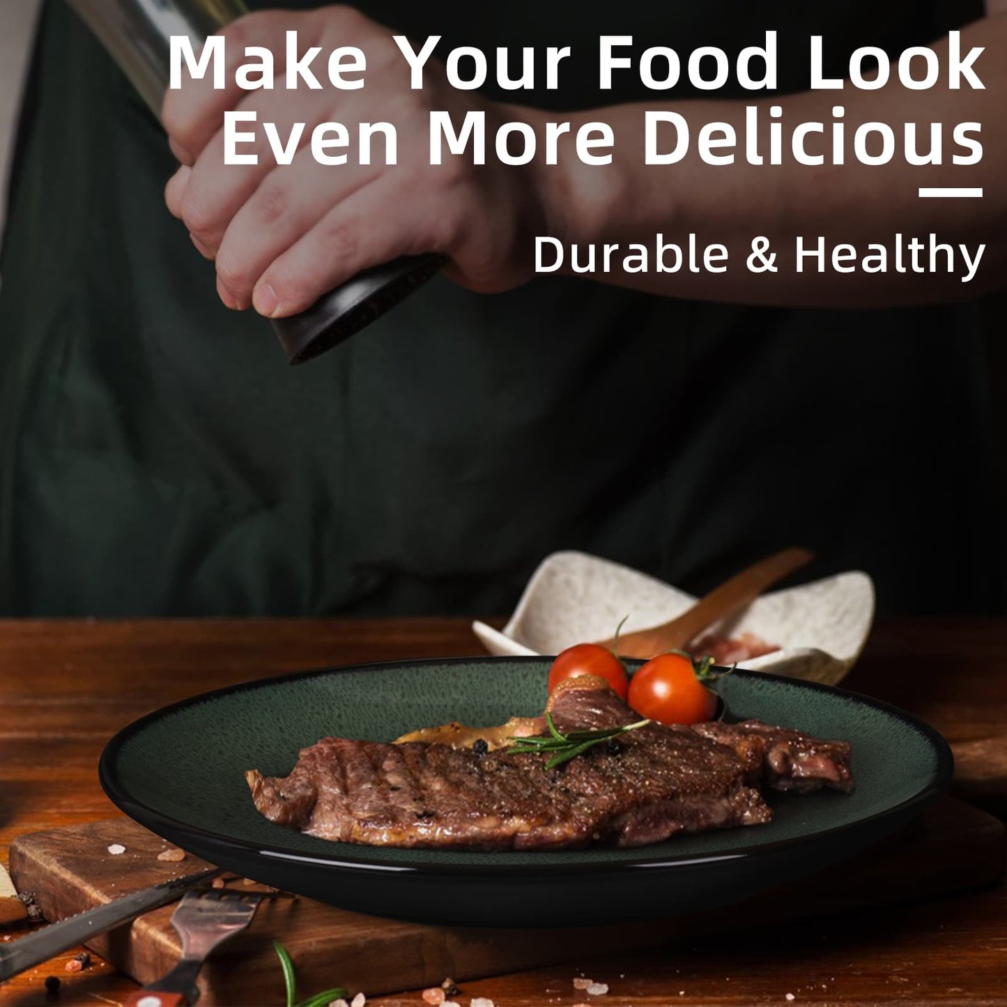 Steak Plate Creative Western Food Plate Vegetable Plate Set Of 6