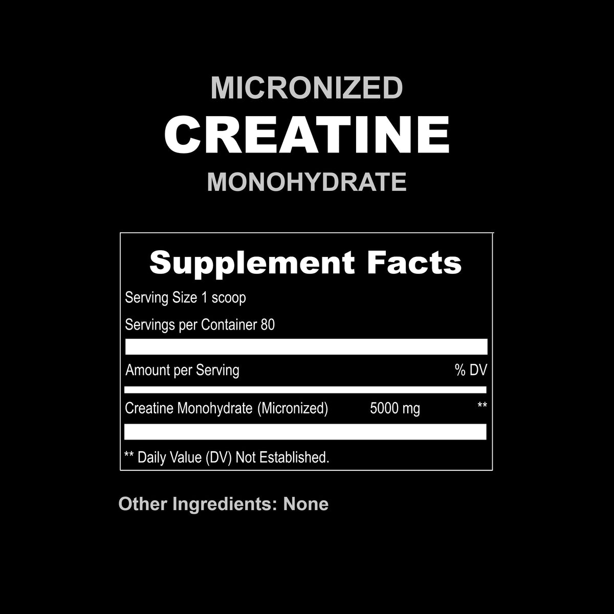 UpNourish Micronized Creatine Monohydrate 400 G - Workout & Performance Support