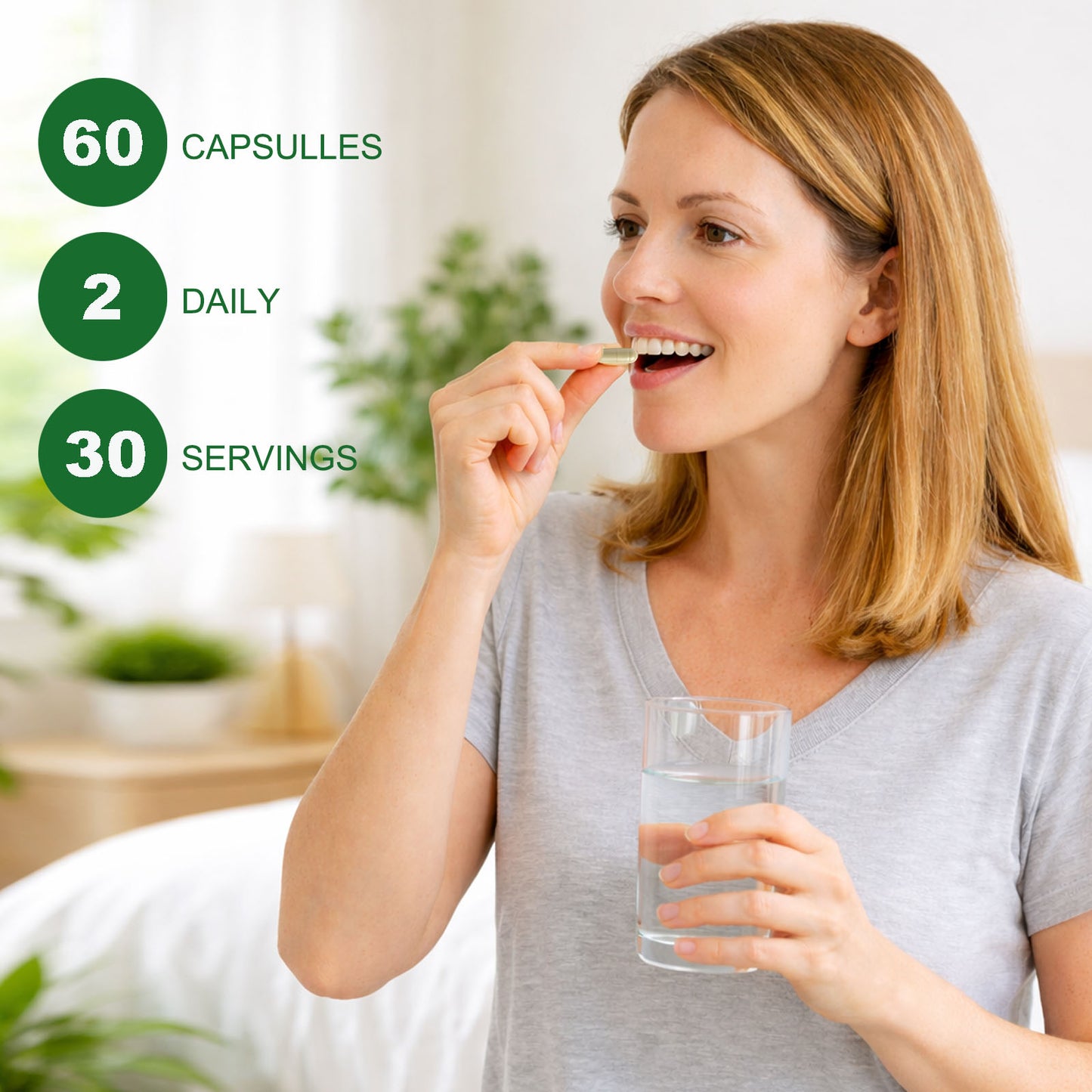 Soursop Herbal Supplement with 20 Herbal Extracts - Vegan Capsules for Daily Wellness